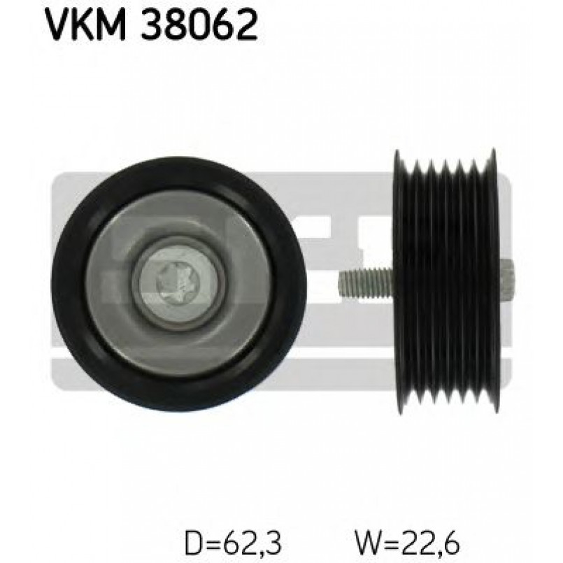 VKM 38062 SKF Ролик модуля натягувача ременя